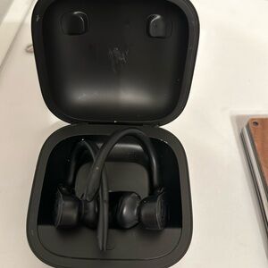 Powerbeats pro. Black wireless headphones